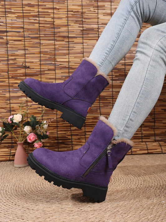 Women's Ankle Boots – Chunky Sole