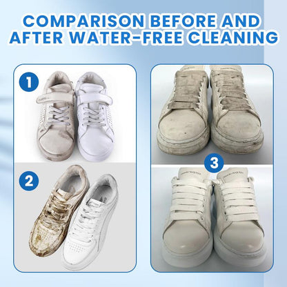 White Shoe Cleaner Cream | Multipurpose No-Wash Solid Comes with Sponge