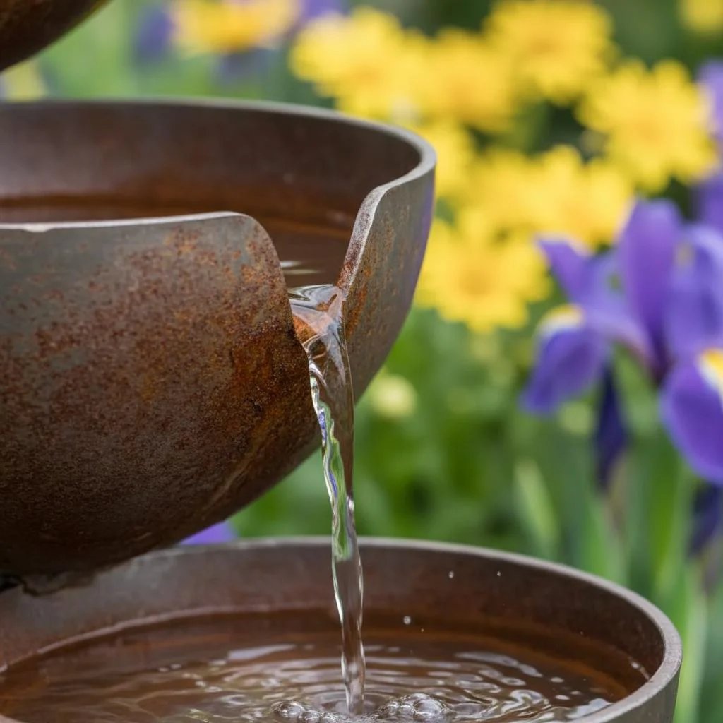 Hot Sale 49% OFFBring Life Back To Your Garden – Peaceful Cascading Rain Catcher Bird Bath For Welcoming Garden Wildlife