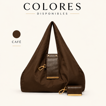 The Tiny Keychain That Turns Into a Full-Size Bag