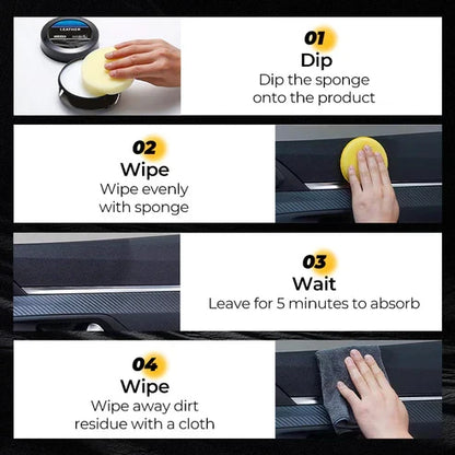 Hot Sale 50% OFFLeather Cleaning and Care Cream &Cleaning Paste for Leather Care