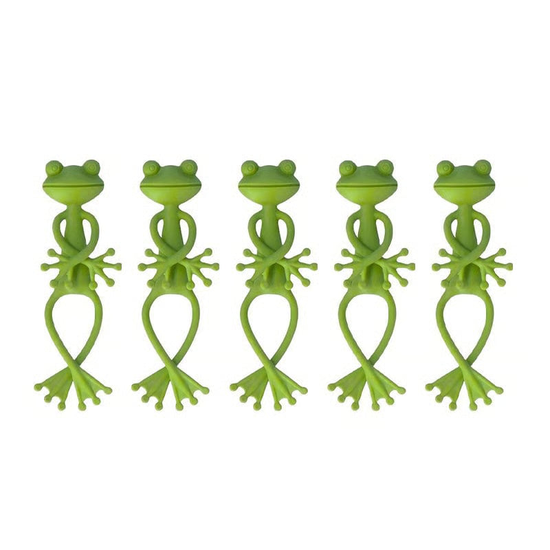 Multifunctional Bendable Frog Plant Clips