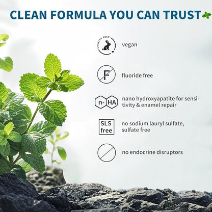 Hydroxyapatite Toothpaste for Sensitive Teeth – Fresh Mint