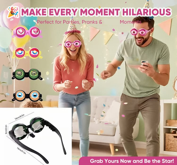 HOT SALE50K+ SOLD!Funny Props Glasses