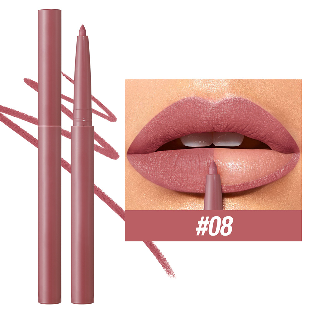 12-Color Matte Lip Liner Set- Define Your Lips with Confidence
