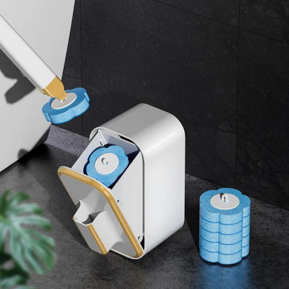 60K+ SOLD!Hygienic Disposable Toilet Brush | Wall-Mounted Replacement Head Set Hot Sale