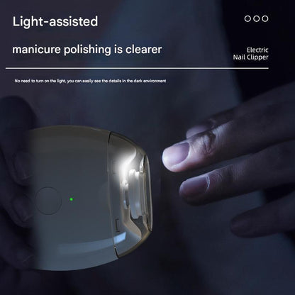 2026 Smart Gadget Rechargeable Automatic Nail Clipper – Safe, Fast & Effortless Trimming