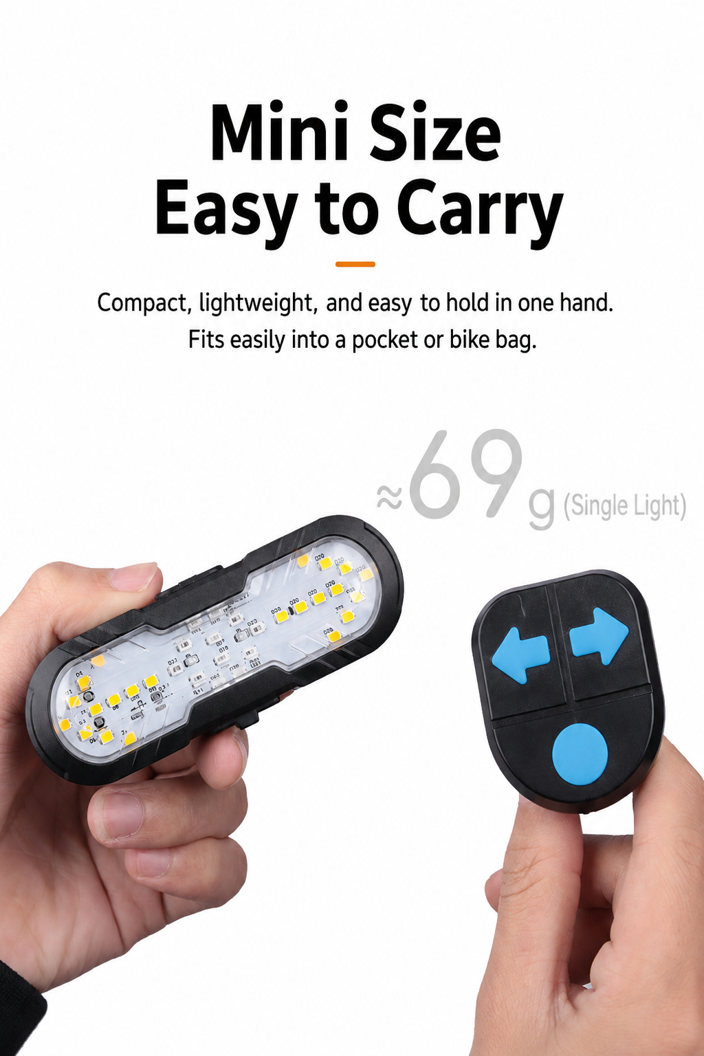 Hot Sale Ride Safer at Night with Remote Turn Signals