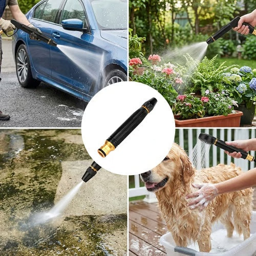 Heavy-Duty Adjustable Hose Nozzle – Powerful Spray & Precision Control