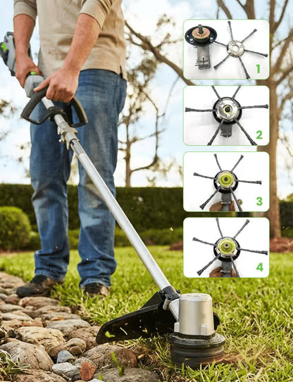 Steel Wire Trimmer Head – Heavy-Duty Weed Cutting Power