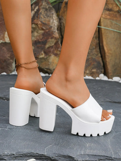 Women's Sandals – Platform, Chunky Sole, High Heel