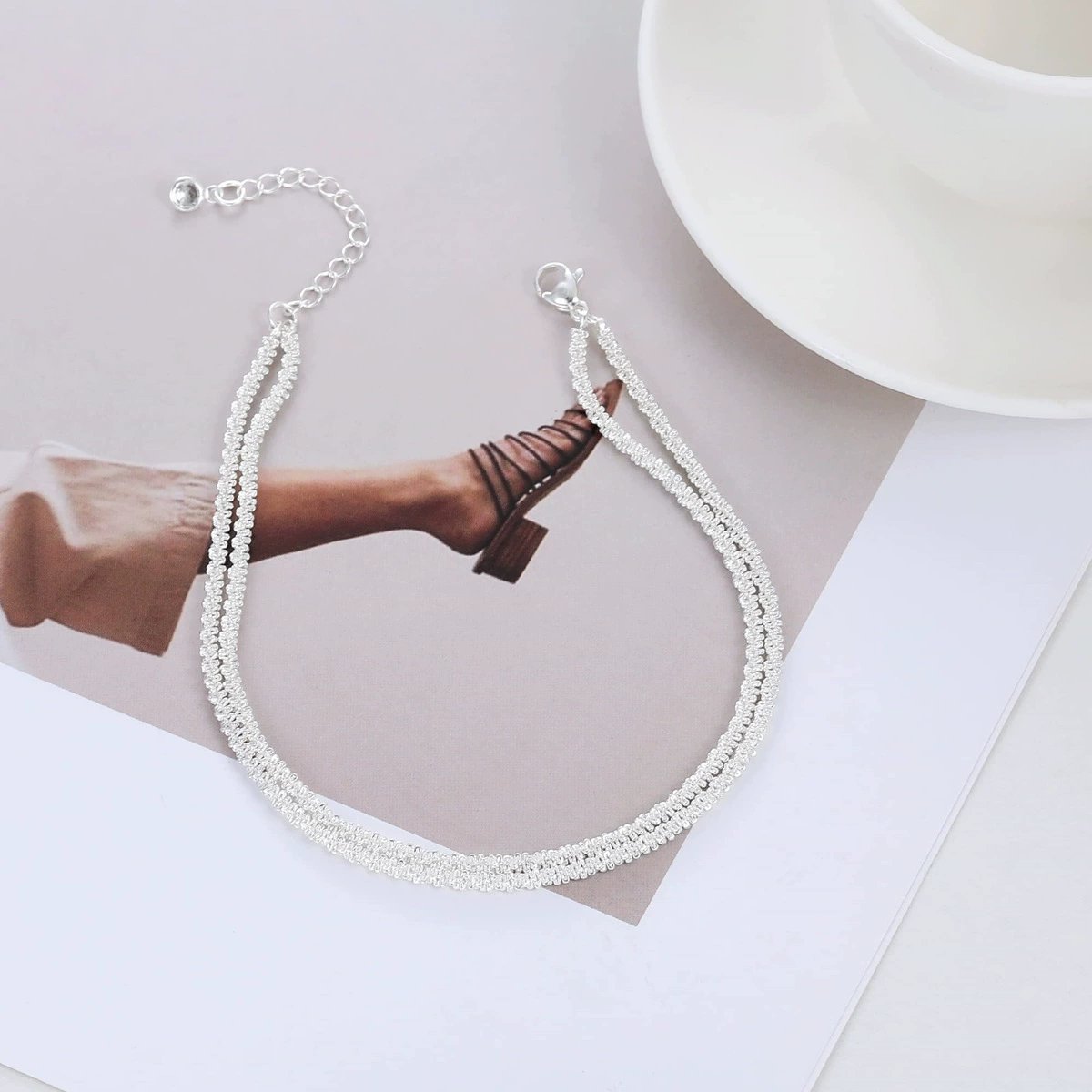 Final Day: Only $15.99Dainty Layered Anklet For Women