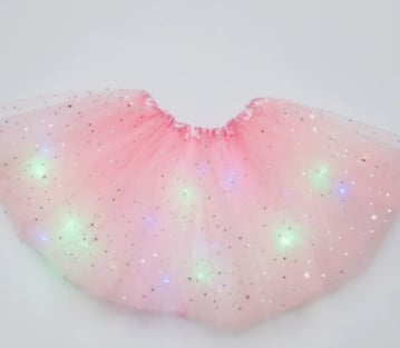 Princess Glow LED Skirt | Soft, Safe & Stretchy for All-Day Play– Last Chance at This Price!