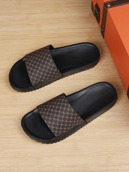 Unisex Floral Slides – Lightweight