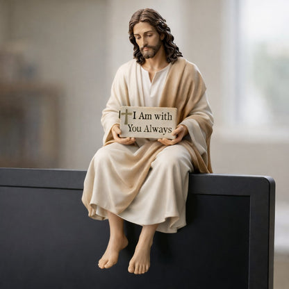 Handcrafted Jesus FigurineSerene Desk Companion