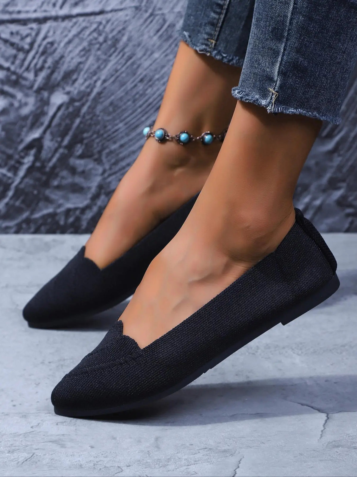 Women's Flats – Pointed Toe, Slip-On, Lightweight