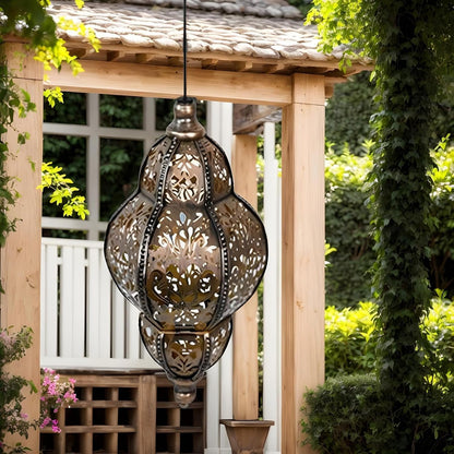Baroque Style Solar Garden Lantern