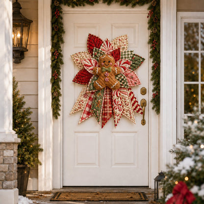 Beginner-Friendly Oversized Christmas Character Quilted Door Hanger Sewing Kit | Complete Kit with All Tools & Step-by-Step Guide Included