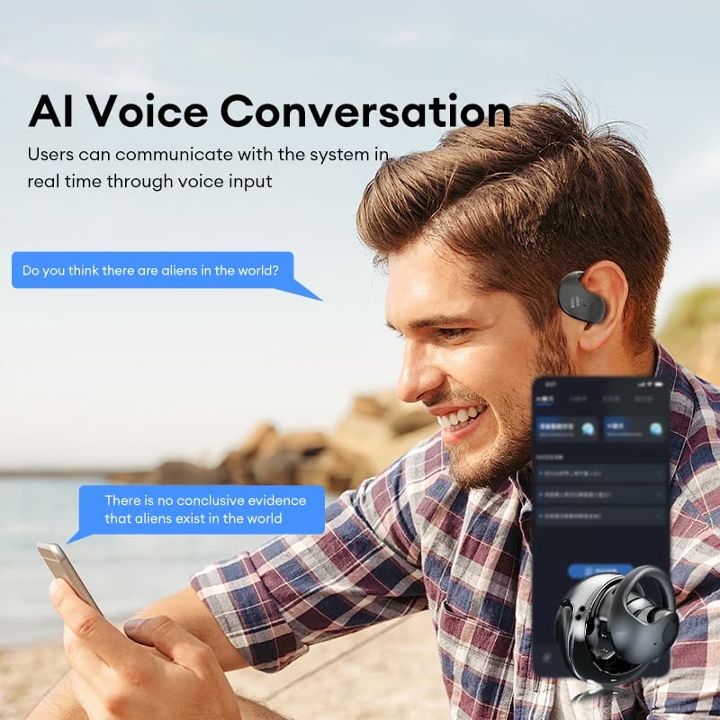 LAST DAY SALE 60% OFFAI Translation Wireless Bluetooth Translation Earbuds