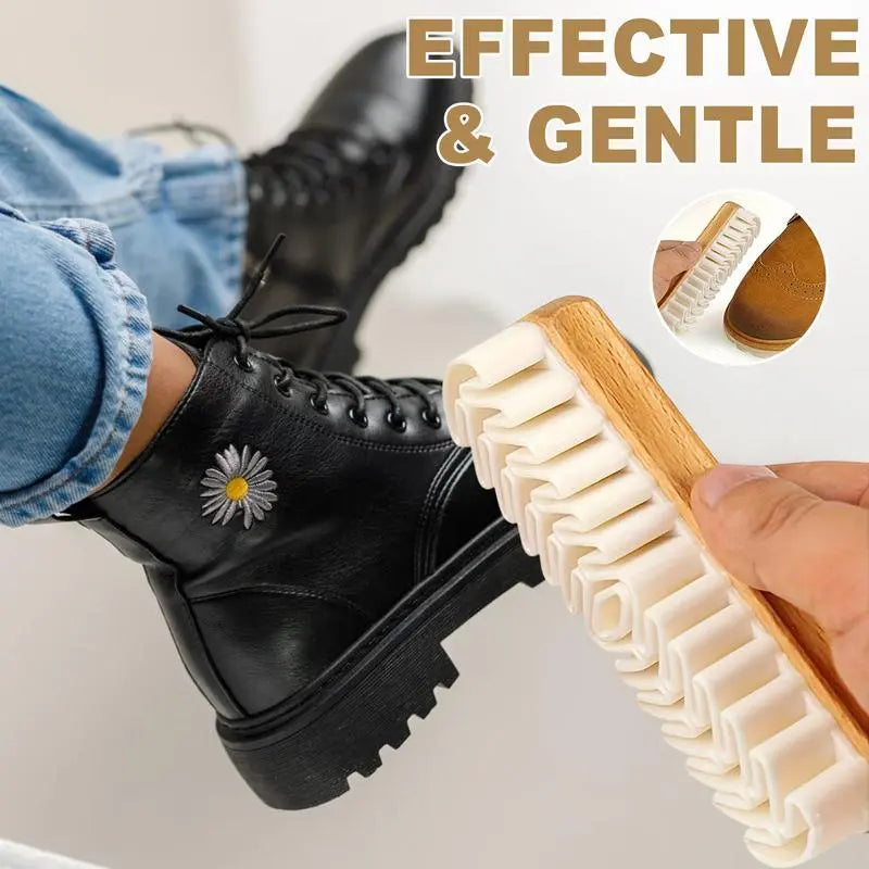 2-in-1 Suede Shoe Brush Leather Care Essential