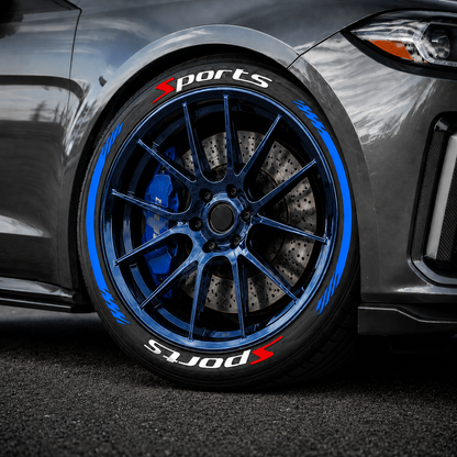 3D Waterproof Tire Decal Stickers
