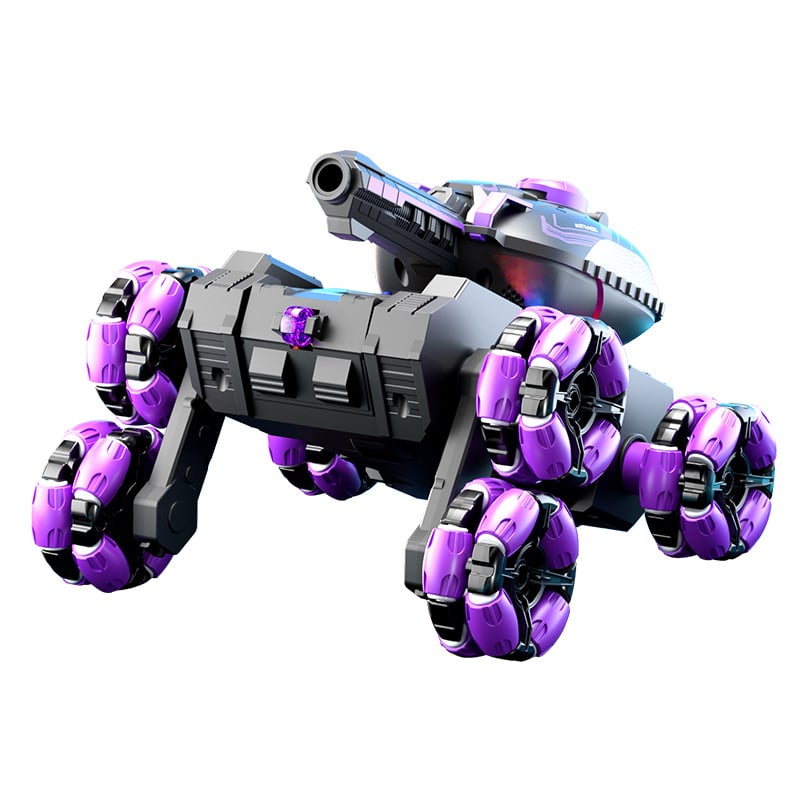 Remote Control Six-Wheel Tank - Transformable for Battle