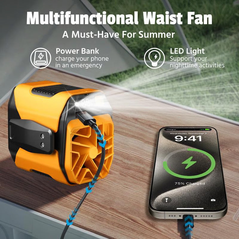 Clip-On Cooling Fan – Summer Sale! Stay Cool Anywhere Limited Time Offer!