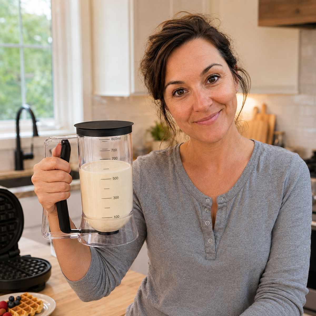 Easy-Pour Pancake & Cupcake Batter Dispenser