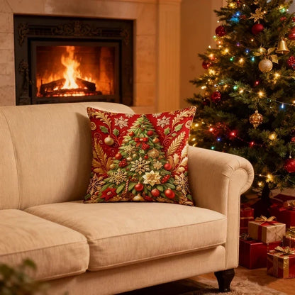 Christmas Best Seller Festive Red Pillow Cover — Add Holiday Cheer to Your Home