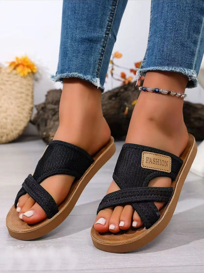 Women's Mesh Slides – Slip-On, Lightweight, Breathable