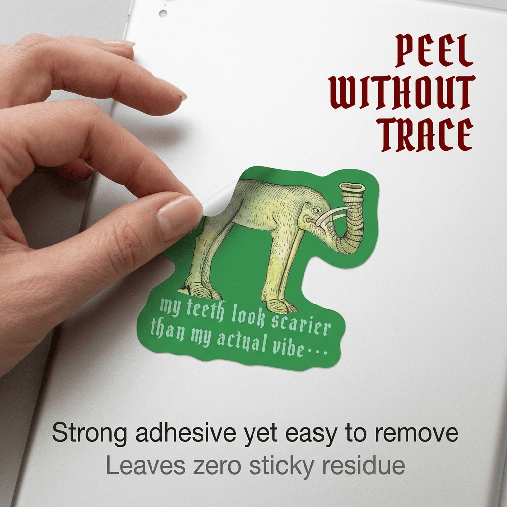 Last Day Promotion 49% OFF50‐Pack Medieval Meme Stickers – Extra‐Large, Waterproof, Peel & Stick