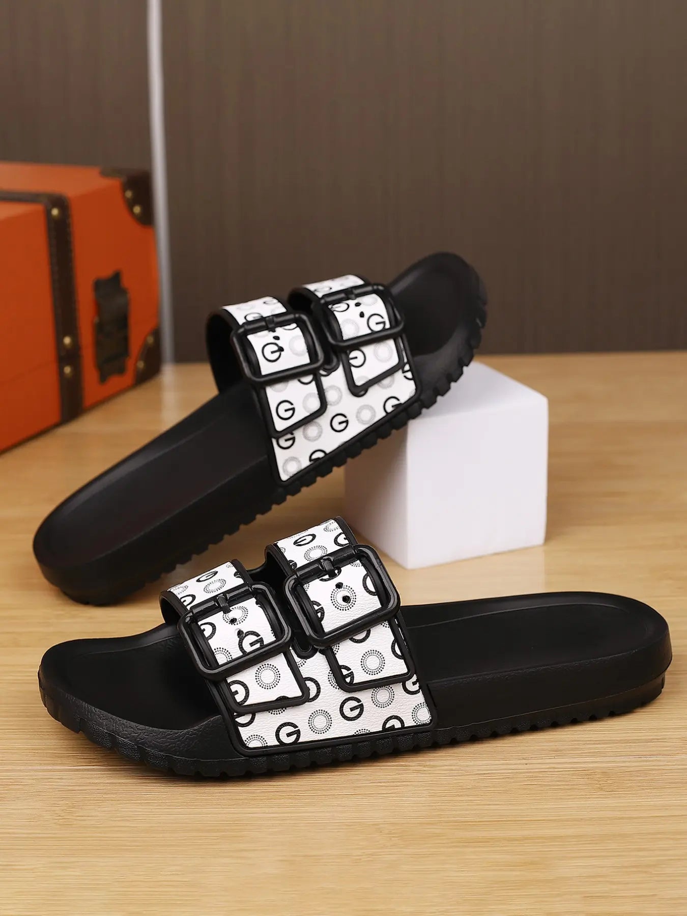 Unisex Floral Slides – Lightweight