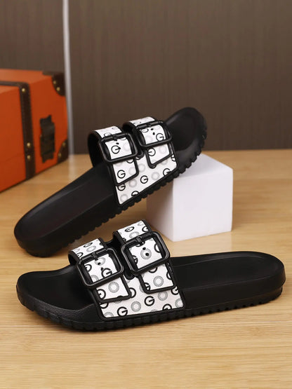 Unisex Floral Slides – Lightweight