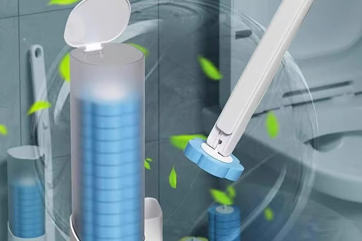 Disposable Toilet Cleaning Brush — Hygienic, Easy & Mess-Free
