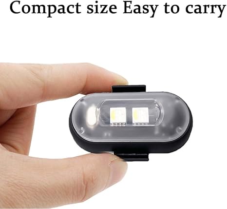RGB LED Strobe Light Kit - Wireless Remote Multi-Mode Flashing For Night Riding Visibility & Safety Upgrade
