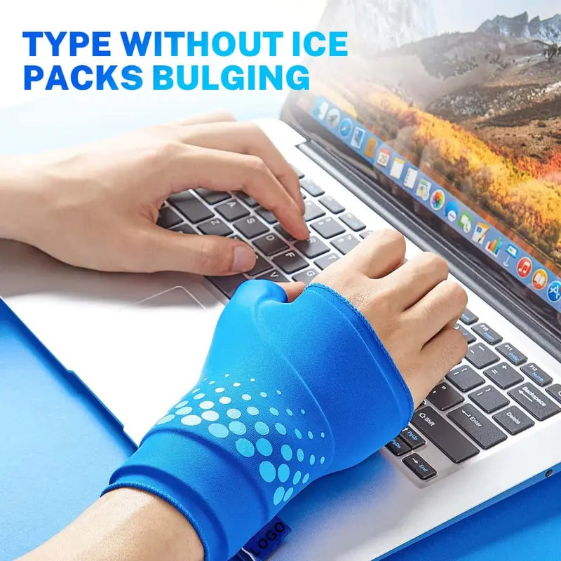 50% OFF !!! Thumb & Wrist Ice Pack Wrap - Thickened Ice Gel Pad for Pain Relief & Support