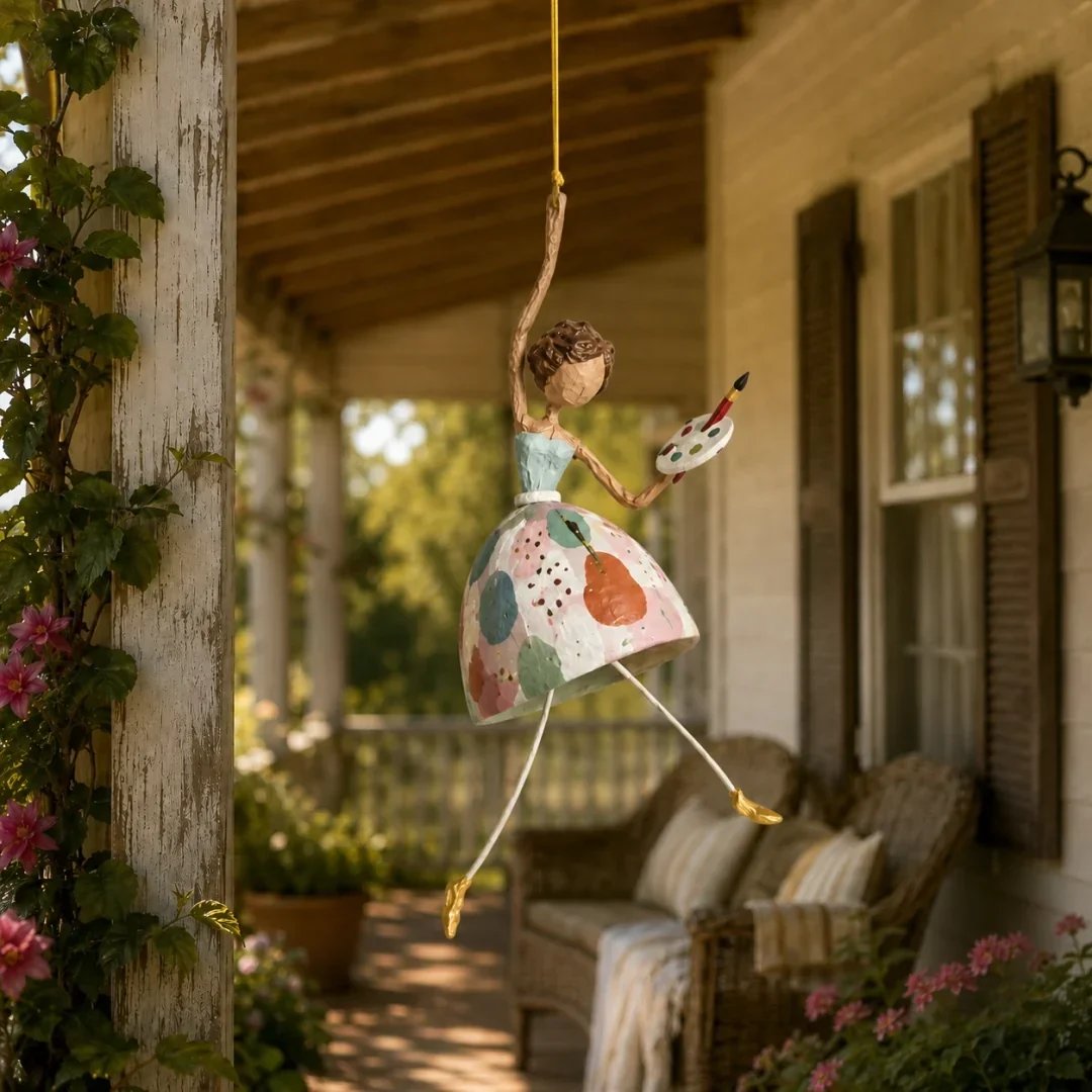 Let Your Space Dance — Whimsical Dancing Lady Hanging Ornament
