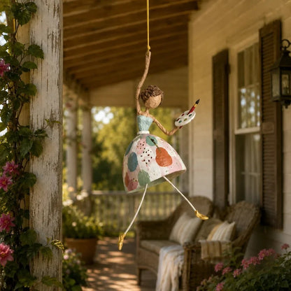 Let Your Space Dance — Whimsical Dancing Lady Hanging Ornament