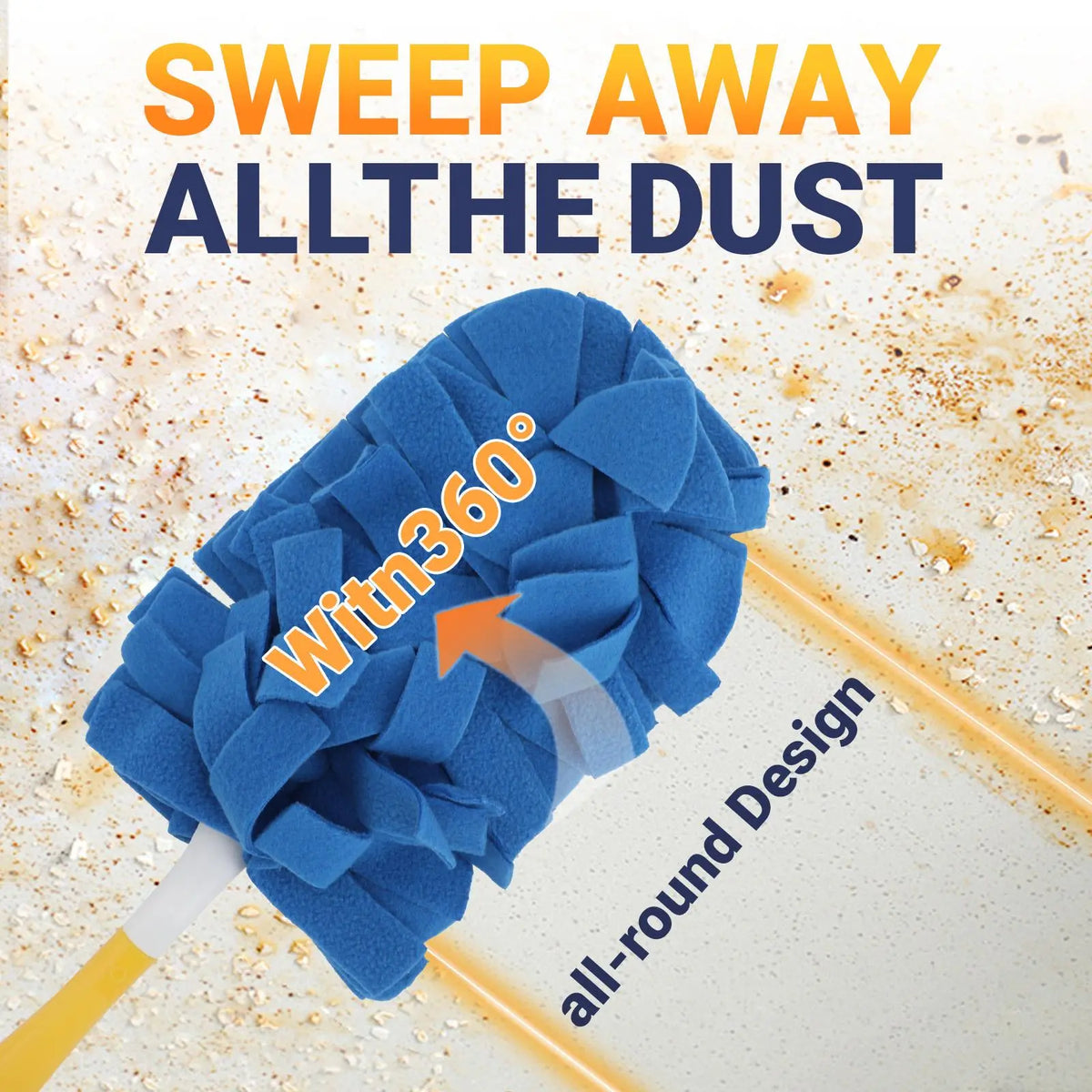 Reusable Electrostatic Duster Refills with Handle