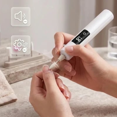 LAST DAY 50% OFF-Electric Nail Grinder With LED Light