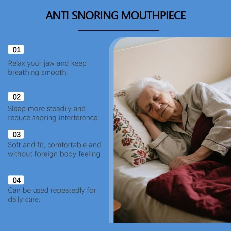 Comfortable Anti-Snoring Device, Nighttime Sleep Aid