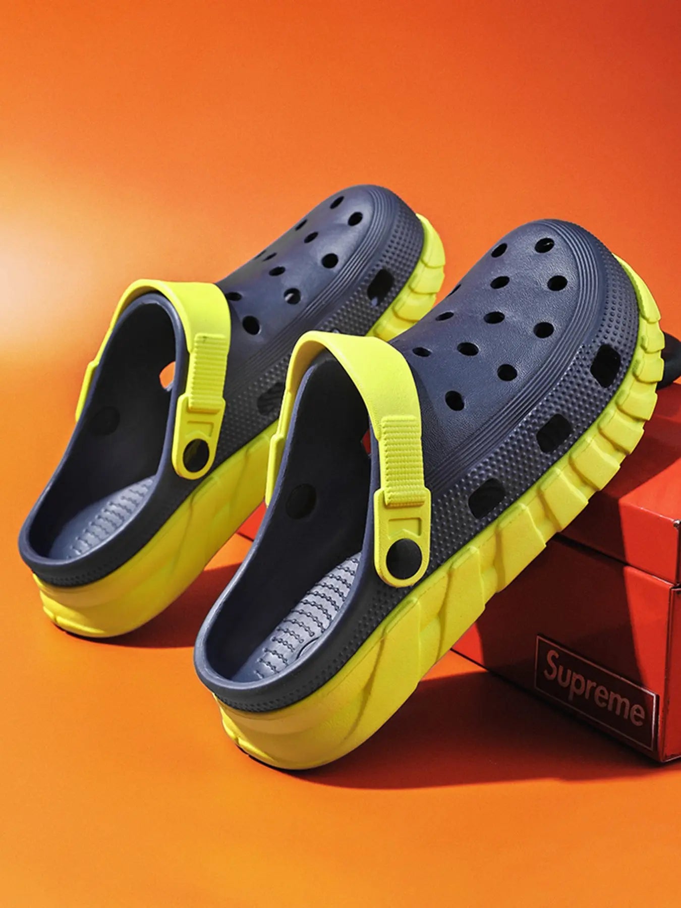 Women's Sport Slides – Chunky Sole, Lightweight, Breathable