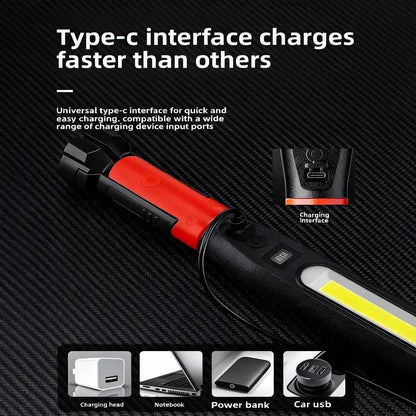 Professional Mechanic Work Light - Hands-Free Under Hood Auto Repair Lamp
