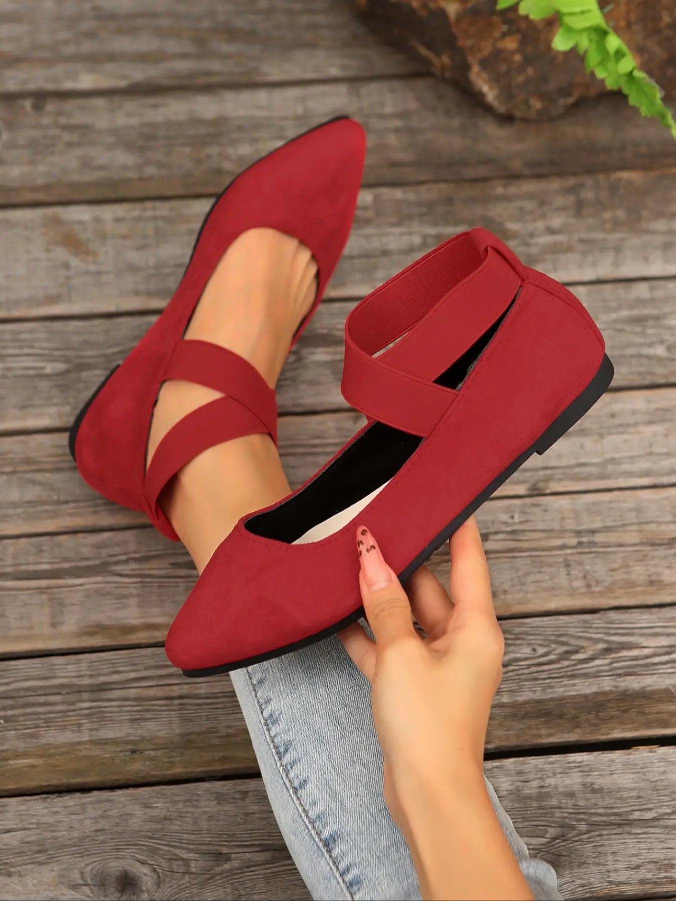 Women's Flats – Pointed Toe, Slip-On