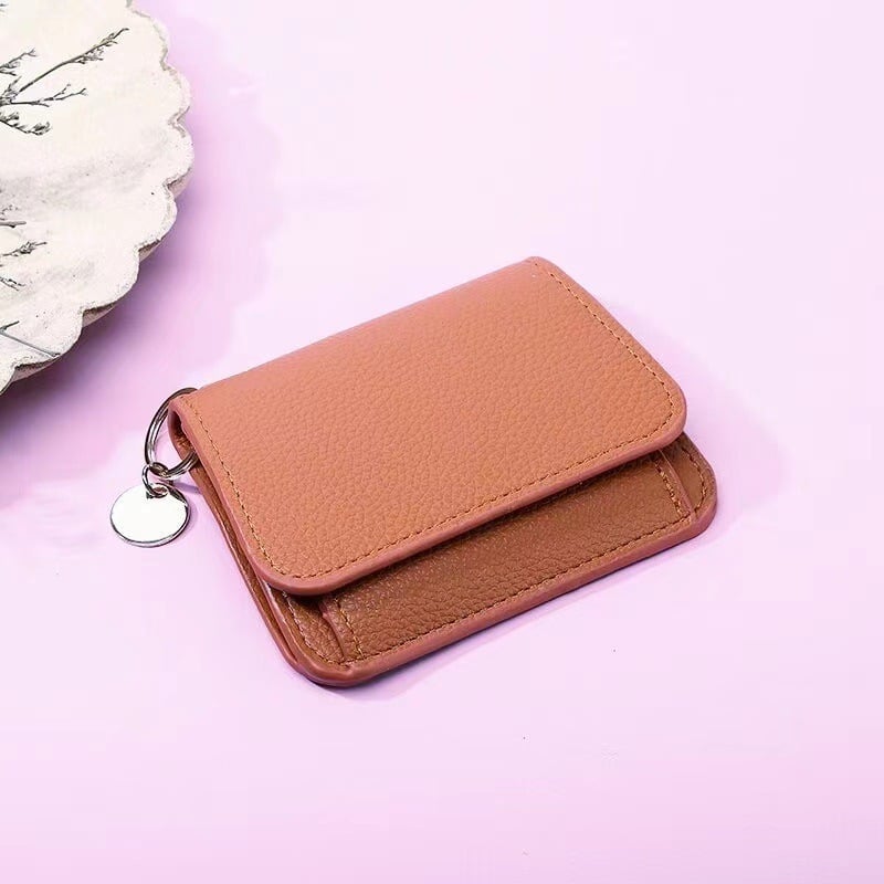 Compact RFID Wallet for Women – Fashionable Card Organizer & Coin Purse