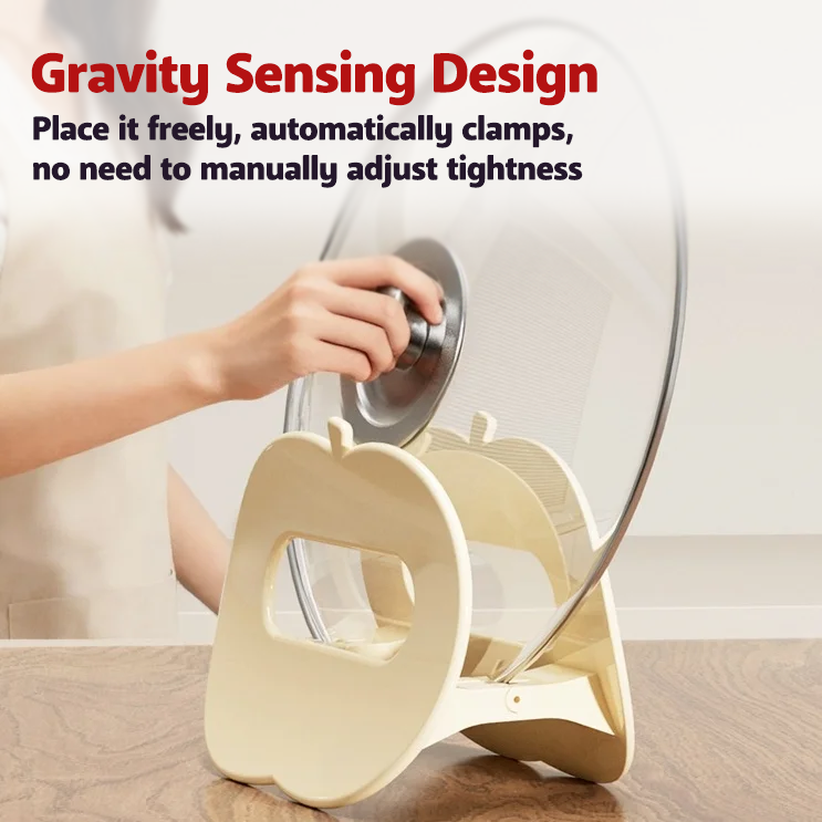 AppleRest Gravity Pot Lid Holder