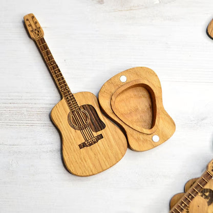 LAST DAY 55%OFFWooden Acoustic Guitar Pick Box