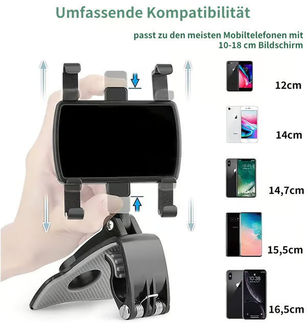New Arrival 360° Rotating Car Phone Mount – Secure & Adjustable for Easy Viewing