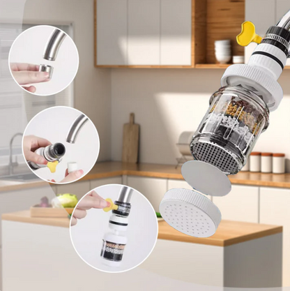 360° Rotating Faucet Filters-Enhance Your Tap Water QualityBuy 3 Get 1 Free