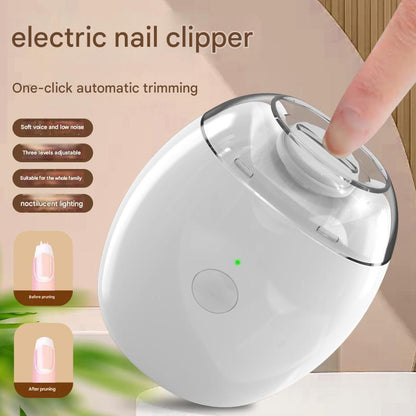 2026 Smart Gadget Rechargeable Automatic Nail Clipper – Safe, Fast & Effortless Trimming